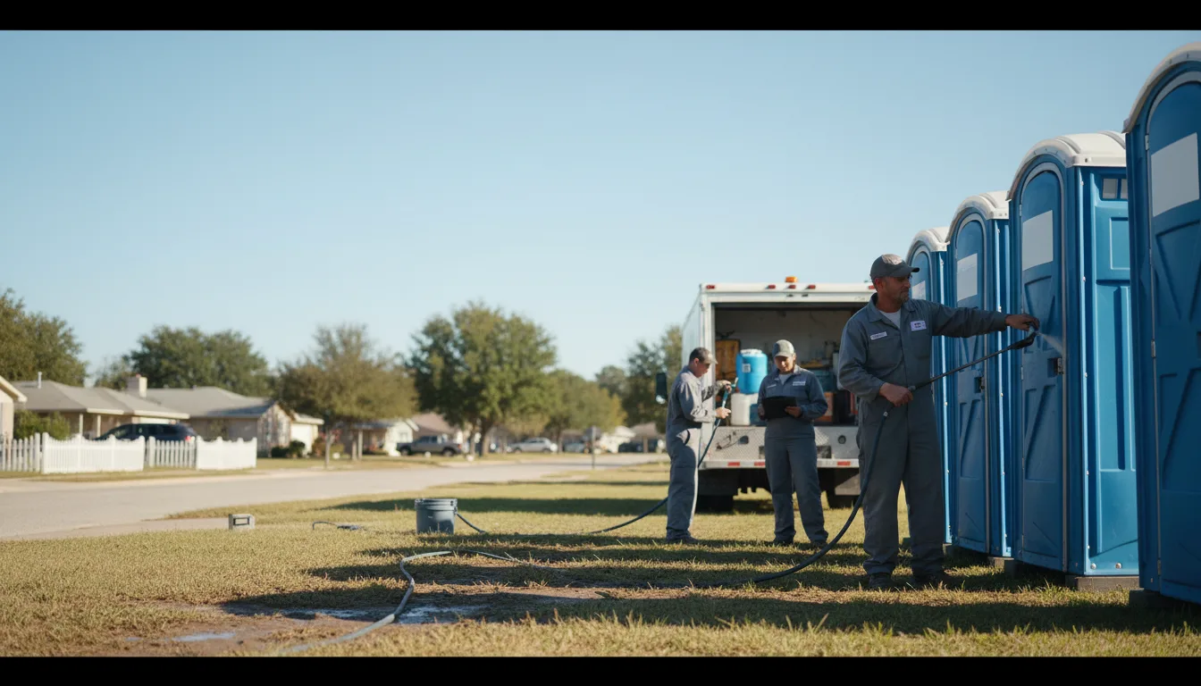 Long-Term Portable Toilet Rental in Horatio, SC near me